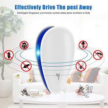 將圖片載入圖庫檢視器 Ultrasonic Pest Repeller Mosquito Killer Electronic Repellent
