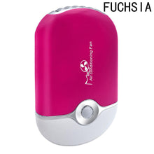 將圖片載入圖庫檢視器 USB Mini Air Conditioner Refrigeration Cooling Fan Three Colors Portable Handheld
