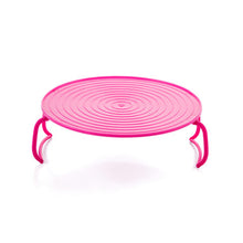 將圖片載入圖庫檢視器 Microwave Oven Shelf Double Insulated Heating Tray Rack Bowls Layered Holder Organizer
