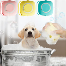 將圖片載入圖庫檢視器 Pet Bath Brush Soft Silicone Comb Dogs Cats SPA
