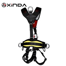將圖片載入圖庫檢視器 Rock Climbing Harnesses Full Body Safety Belt Anti Fall Removable Gear Altitude protection Equipment
