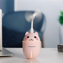 將圖片載入圖庫檢視器 LED Light USB Fan Aroma Humidificador
