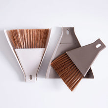 將圖片載入圖庫檢視器 Mini Desktop Broom and Dustpan Set Household Dust Pan and Brush Cleaning Tool
