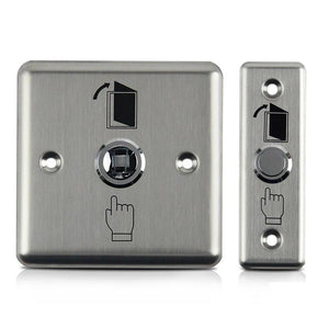 Stainless Steel Exit Button Push Switch Door Sensor