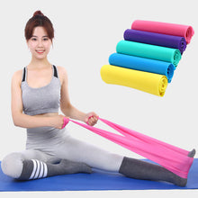 將圖片載入圖庫檢視器 Strength Training Latex Elastic Resistance Bands Workout Yoga Rubber Loops Sport
