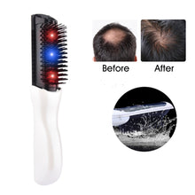 將圖片載入圖庫檢視器 Electric Laser Comb Therapy Promote Hair Growth Massage Equipment Stop Hair Loss Treatment Brush Product
