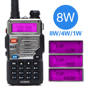 BaoFeng UV-5RE 8W Powerful Walkie Talkie 10km Dual Band UV5RE 2 way Radio