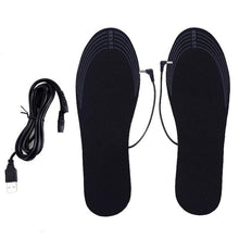 將圖片載入圖庫檢視器 Unisex Winter Warmer Foot USB Charging Electric Heated Insoles For Shoes

