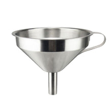 將圖片載入圖庫檢視器 Stainless Steel Kitchen Funnel With Removable Strainer Filter Cooking Oil
