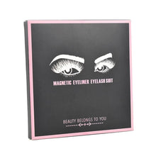 將圖片載入圖庫檢視器 three Pairs Of Magnetic Eyelashes Eyeliner Tweezers
