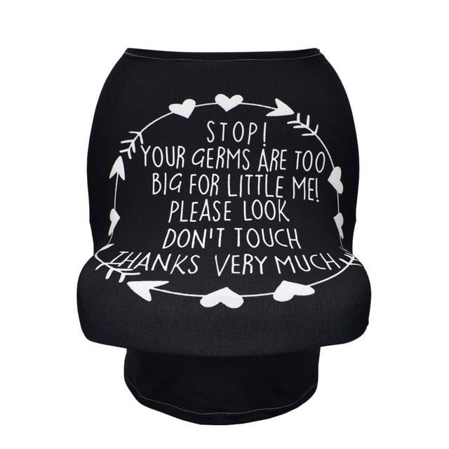 Multifunction Stretchy Baby Car Seat Cover Nursing Cover Breastfeeding Cover