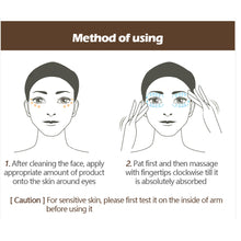 將圖片載入圖庫檢視器 Cream Removal Dark Circle Anti-Wrinkle Eye Bags Repair Crocodile Eye Serum Peptide Collagen
