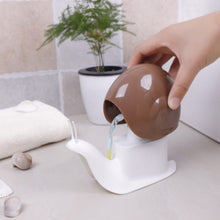 將圖片載入圖庫檢視器 Snail Liquid Soap Dispenser Facial Cleanser Organize Bottle
