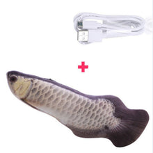 將圖片載入圖庫檢視器 USB Charging 3D Fish Shape Toy For Pet

