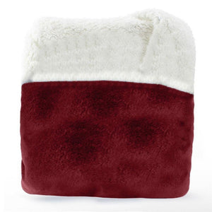 Extra Large Hood Soft Plush Blanket Outdoor Wool Hoodie