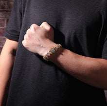 將圖片載入圖庫檢視器 Cubic Zirconia Prong Link Necklace Gold Silver Plated Luxury Copper Micro Paved
