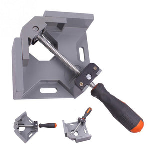 Aluminum Single Handle 90 Degree Right Angle Clamp Angle Clamp Woodworking Frame Tool