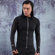 將圖片載入圖庫檢視器 Men Run Jackets Fitness Sports Coat
