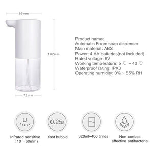 Foam Hand Wash Machine Automatic Foaming Soap Dispenser Smart Sensor Touchless