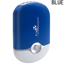 將圖片載入圖庫檢視器 USB Mini Air Conditioner Refrigeration Cooling Fan Three Colors Portable Handheld
