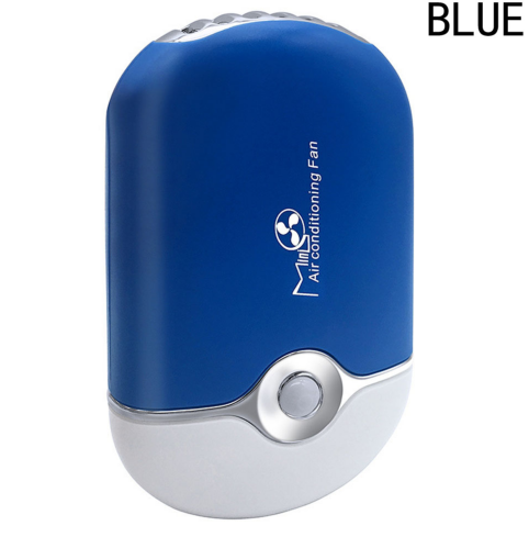 USB Mini Air Conditioner Refrigeration Cooling Fan Three Colors Portable Handheld