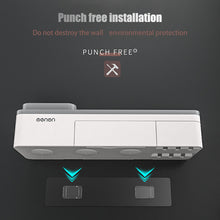 將圖片載入圖庫檢視器 Magnetic Adsorption Toothbrush Holder Inverted Cup Wall Mount Bathroom Cleanser Storage Rack
