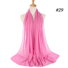 將圖片載入圖庫檢視器 Turban Muslim Islam Women Turkey Multicolor Shawl Scarves
