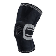 將圖片載入圖庫檢視器 Patella Knee Protector Brace Elastic Silicone Spring Knee Pad Training Knitted Compression
