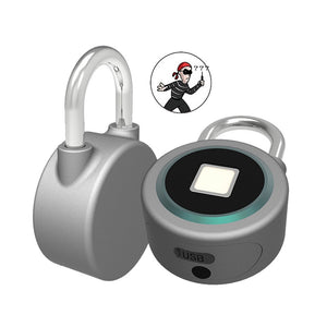 Fingerprint Smart Keyless Lock Waterproof APP Button Password Unlock