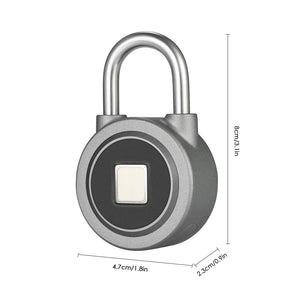 Fingerprint Smart Keyless Lock Waterproof APP Button Password Unlock