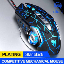 將圖片載入圖庫檢視器 LED Computer Mice USB Cable Silent
