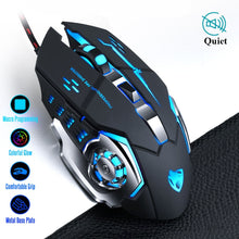 將圖片載入圖庫檢視器 LED Computer Mice USB Cable Silent
