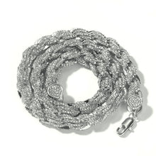 將圖片載入圖庫檢視器 Men Women Rope Chain Necklace Iced Out Rhinestones Hip hop Necklaces Jewelry
